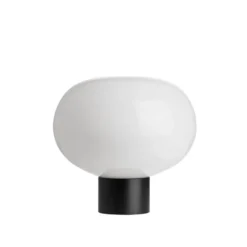 BORDLAMPE 4169 SMALL HVIT M. SORT SOKKEL