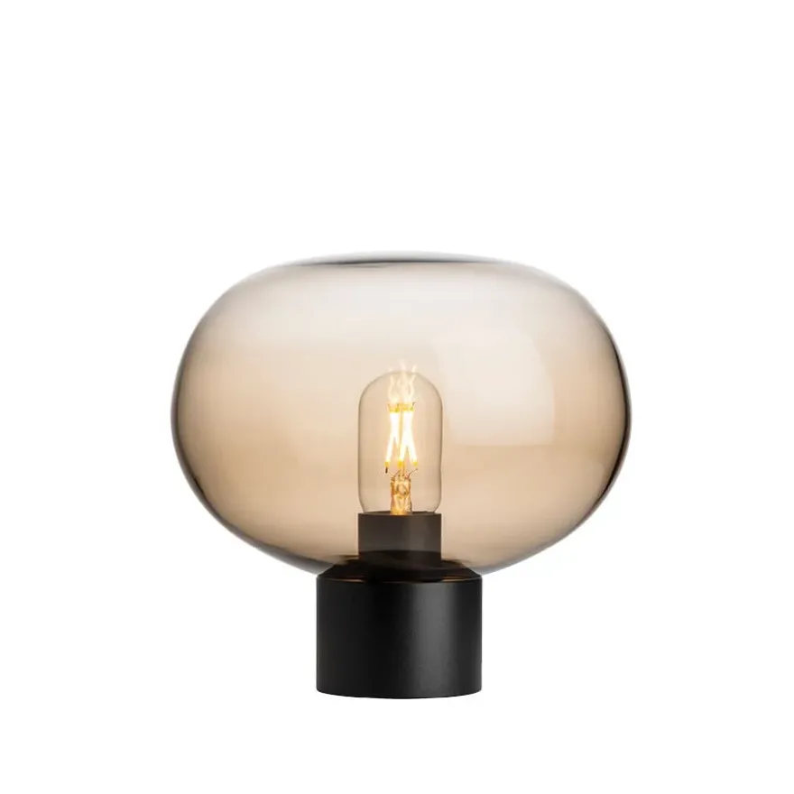 BORDLAMPE 4169 SMALL KAKAO M. SORT SOKKEL