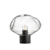 CRYSTAL STONE BORDLAMPE KLAR M/SODA