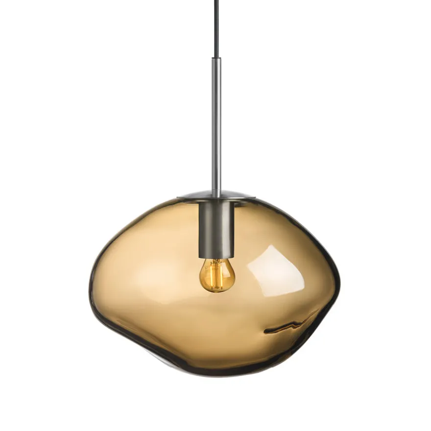 CRYSTAL STONE PENDELLAMPE KAKAO