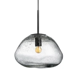 CRYSTAL STONE PENDELLAMPE KLAR SODA
