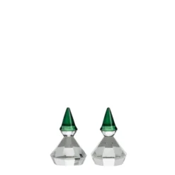 DIAMANTNISSE GRØNN LUE 4,35 CM 2 PK