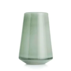 DUGG VASE 20 CM GRØNN