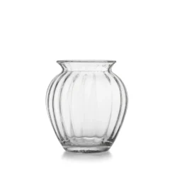 EMILY VASE 23 CM KLAR OPTIKK