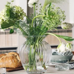 EMILY VASE 23 CM KLAR OPTIKK