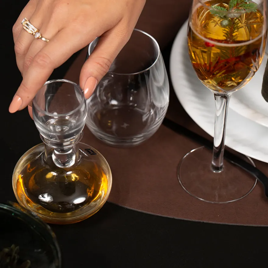 GILDE DRAMMEKARAFFEL MED GLASS 4PK