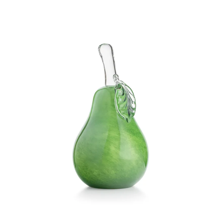 GLASSPÆRE GRØNN 15CM