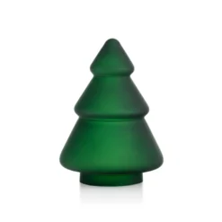 GLASSTRE FROSTET GRØNN 11,5 CM