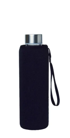KILDE DRIKKEFLASKE GLASS 0,5L SORT