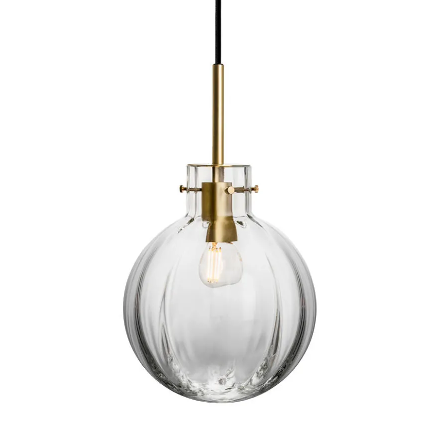 KRYSTALLKULE TAKLAMPE OPTIKK KLAR 200MM