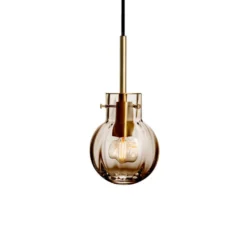 KRYSTALLKULE TAKLAMPE OPTIKK KAKAO 120MM