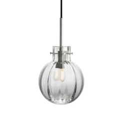 KRYSTALLKULE TAKLAMPE OPTIKK KLAR 160MM