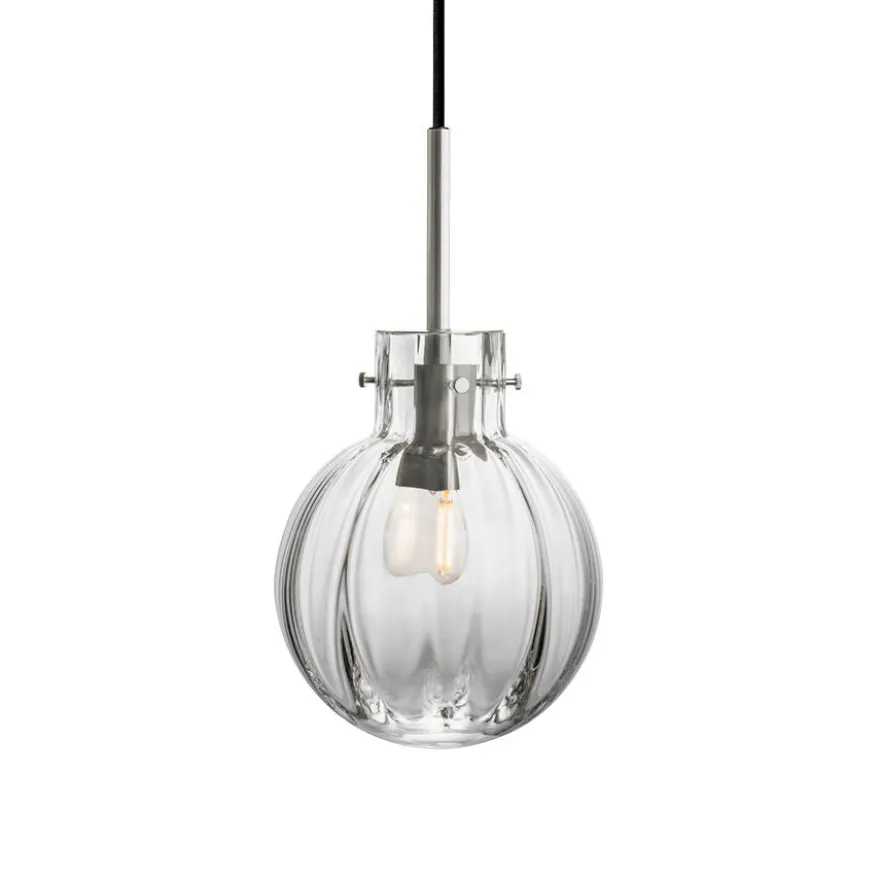 KRYSTALLKULE TAKLAMPE OPTIKK KLAR 160MM