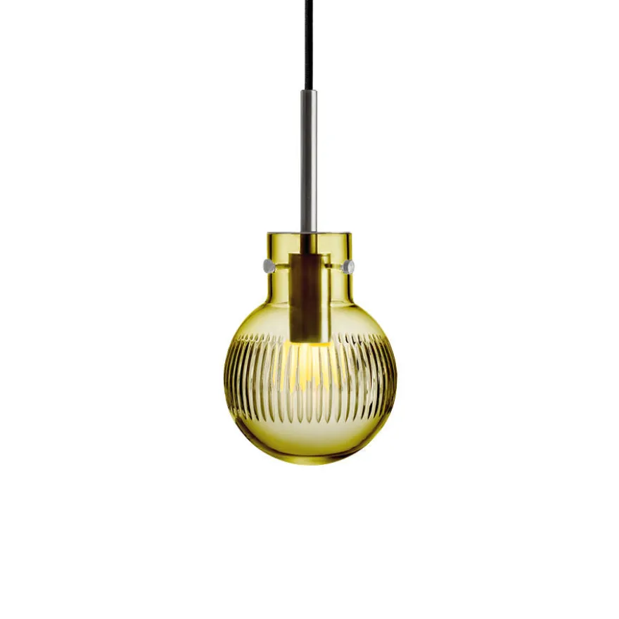 KRYSTALLKULE TAKLAMPE SKJÆR OLIVEN 120MM