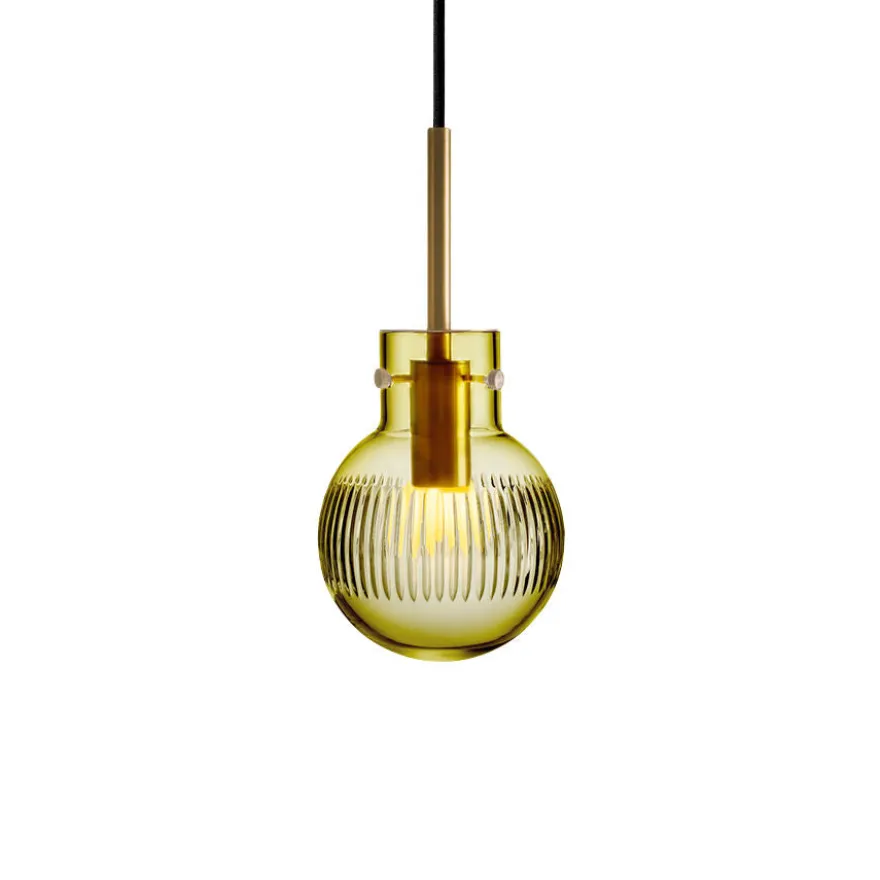KRYSTALLKULE TAKLAMPE SKJÆR OLIVEN 120MM
