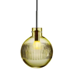 KRYSTALLKULE TAKLAMPE SKJÆR OLIVEN 200MM