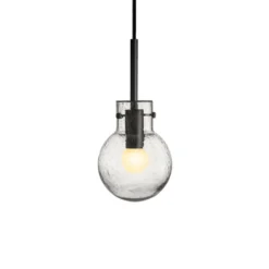 KRYSTALLKULE TAKLAMPE SODA KLAR 120MM