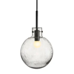 KRYSTALLKULE TAKLAMPE SODA KLAR 200MM