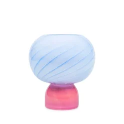 KUMI LITEN VASE BLÅ / ROSA