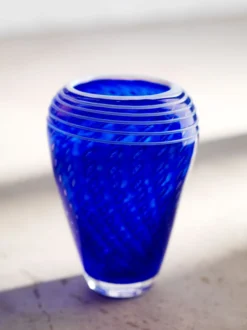 LOBELIA VASE 24,5 CM BLÅ