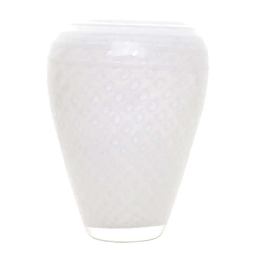 LOBELIA VASE 24,5 CM HVIT