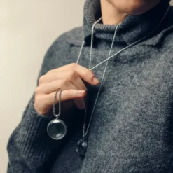 LUME LANGT HALSKJEDE STÅL LITEN