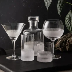 NEW YORK WHISKYGLASS 25CL 2PK