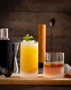 NEW YORK WHISKYGLASS 25CL 2PK