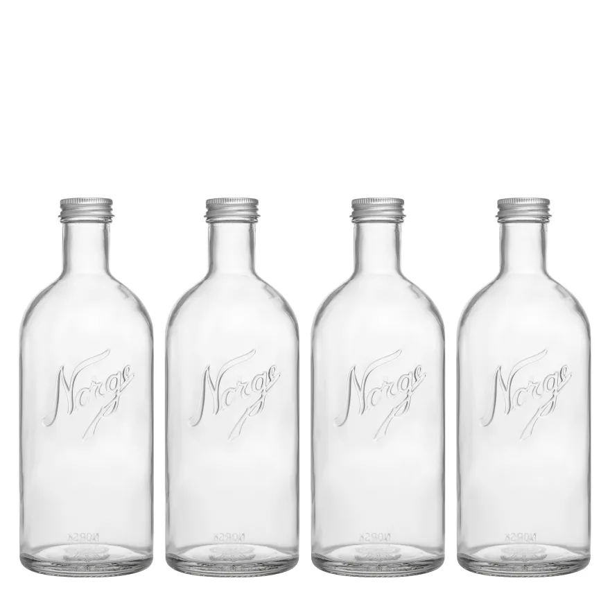 NORGESGLASSET GLASSFLASKE 75CL 4PK