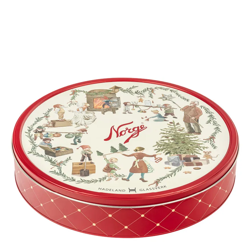 NORGESGLASSET KAKEBOKS RUND