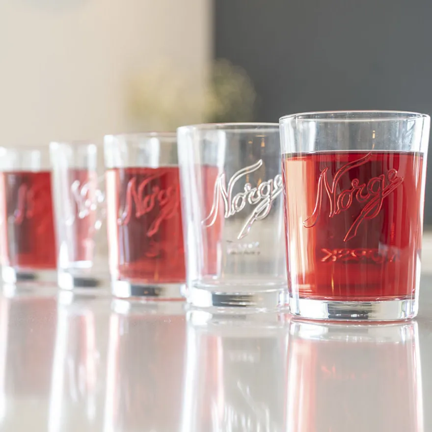 NORGESGLASSET KJØKKENGLASS 25 CL 6 PK