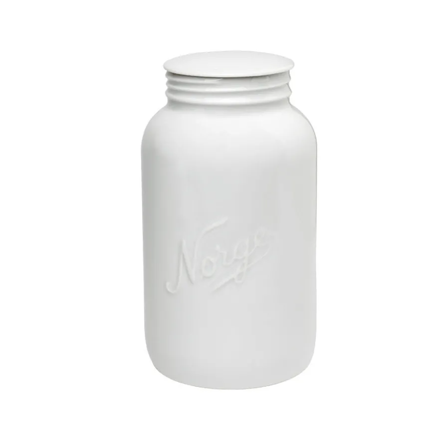 NORGESGLASSET OPPBEVARINGSKRUKKE M/LOKK 1,3 L