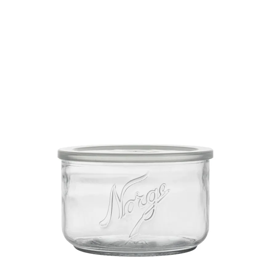 NORGESGLASSET OPPBEVARINGSGLASS 73CL PLASTLOKK