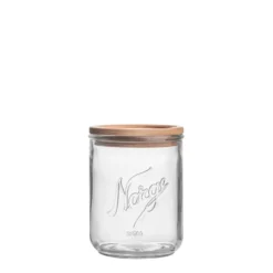 NORGESGLASSET OPPBEVARINGSGLASS 13 CM TRELOKK