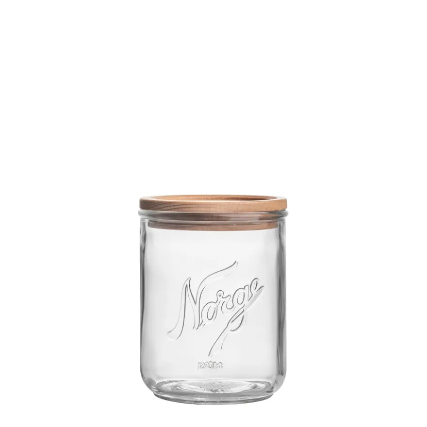 NORGESGLASSET OPPBEVARINGSGLASS 13 CM TRELOKK