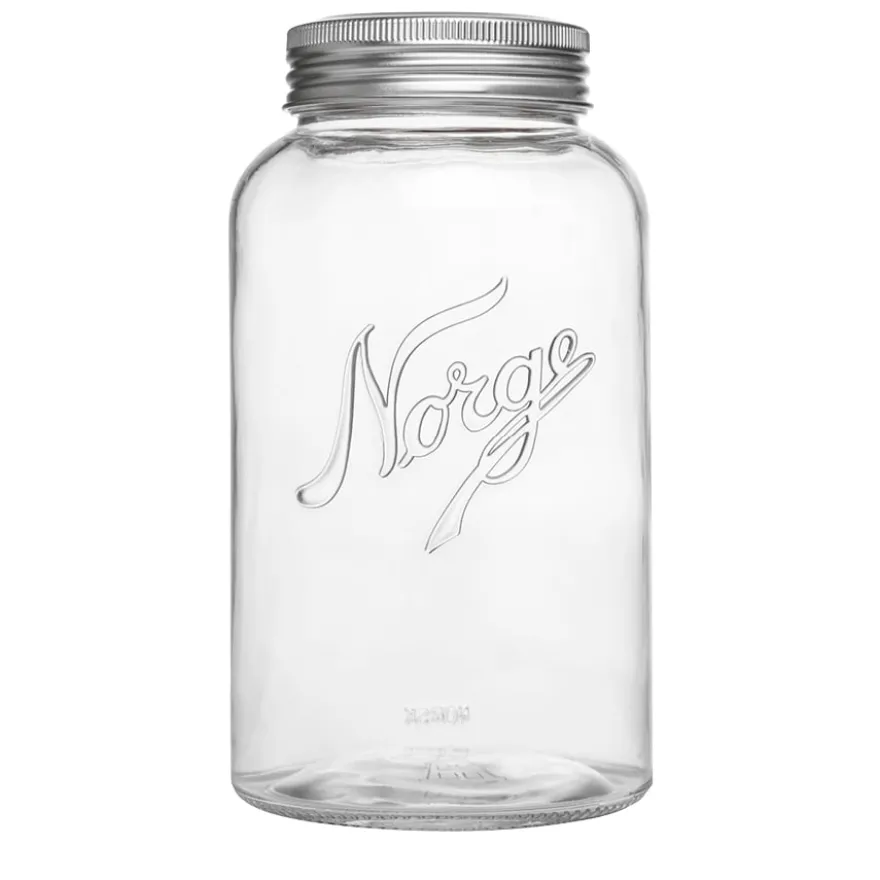 NORGESGLASSET OPPBEVARINGSGLASS 2L SKRULOKK