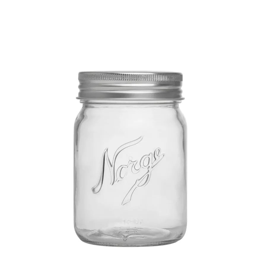 NORGESGLASSET OPPBEVARINGSGLASS 0,7L SKRULOKK
