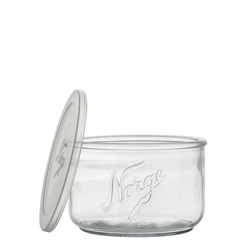 NORGESGLASSET PLASTLOKK OPPBEVARINGSGLASS 73CL