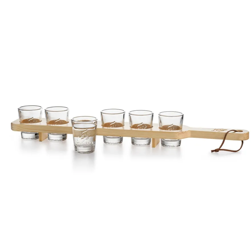 NORGESGLASSET SHOTGLASS 5 CL 6 STK FURUPLANKE