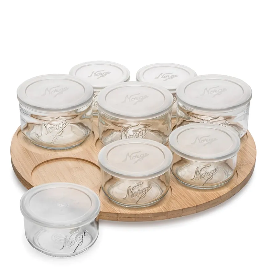 NORGESGLASSET TACOSETT 8 DELER