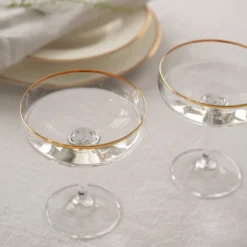 ODYSSÉ CAVASKÅL 25CL 4PK GULLKANT