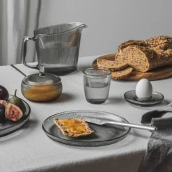 SIRI ASJETT 20,5 CM 4PK RØKGRÅ