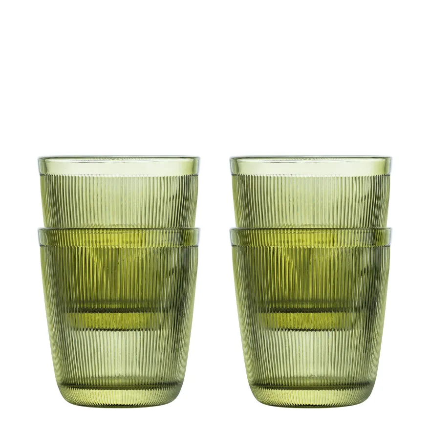 SIRI DRIKKEGLASS 20CL 4PK GRØNN