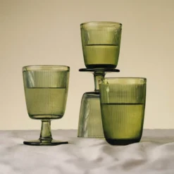 SIRI DRIKKEGLASS 30CL 4PK GRØNN