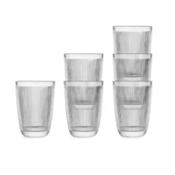 SIRI DRIKKEGLASS 30CL 6PK KLAR
