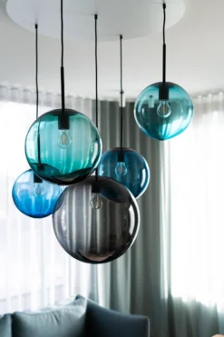 TAKLAMPE 4014 RØKGRÅ