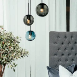 TAKLAMPE 4014 RØKGRÅ